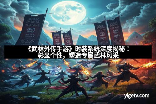 《武林外传手游》时装系统深度揭秘:彰显个性,塑造专属武林风采